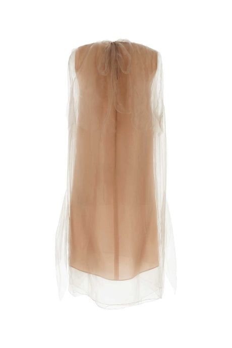 PRADA Chic Powder Pink Sail Mini Dress