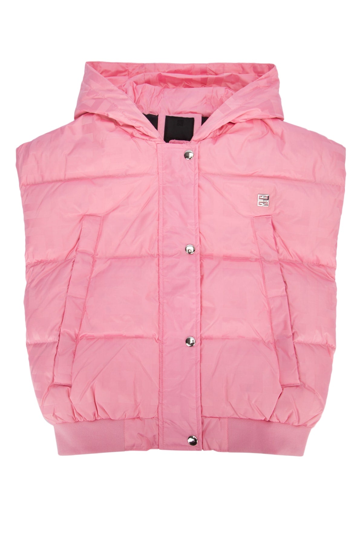 GIVENCHY KIDS Mini Pink Down Jacket for Kids