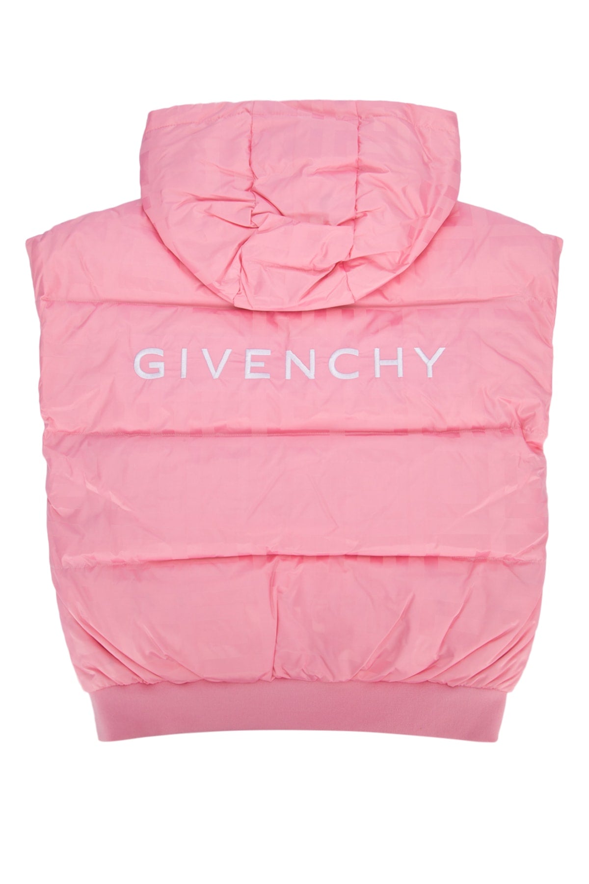 GIVENCHY KIDS Mini Pink Down Jacket for Kids