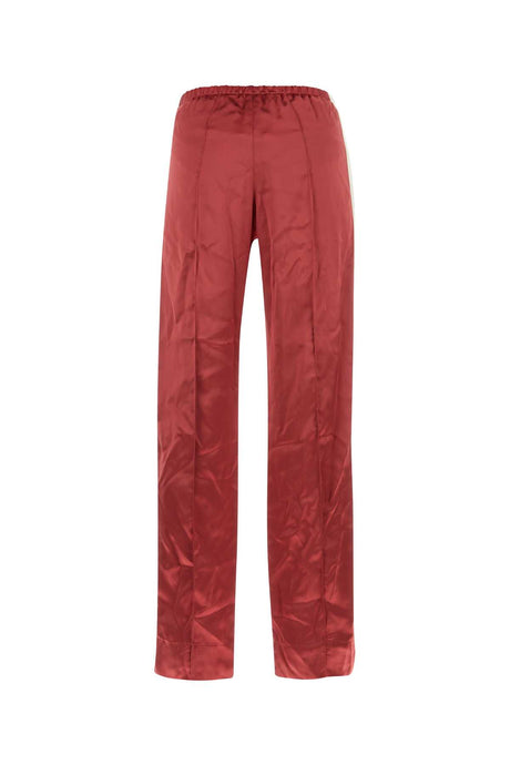 PALM ANGELS Viscose Pant in Tyrian Purple for Women - Spring 2024