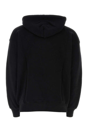 OFF WHITE Classic Black Cotton Sweatshirt for Men