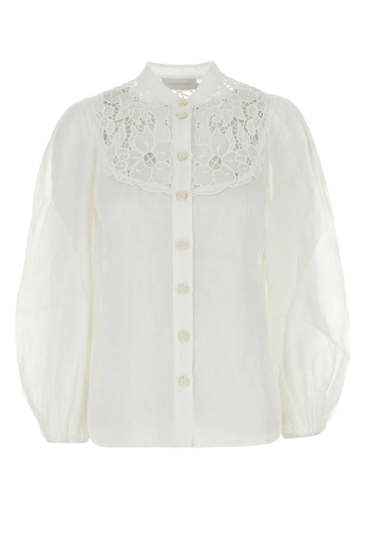 ZIMMERMANN Elegant Golden Blouse for Women