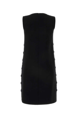 ST ELEGANTE Elegant Black Triacetate Blend Dress