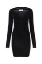 SAINT LAURENT Chic Black Stretch Dress