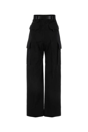 SAINT LAURENT Chic Black Cotton Pants for Women