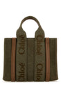 CHLOE Mini Khaki Canvas Handbag - Chic and Stylish