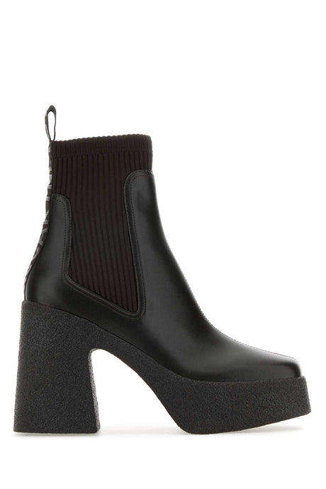 STELLA McCARTNEY Skyla Ankle Boots with Elevated Heel - 11.5 cm