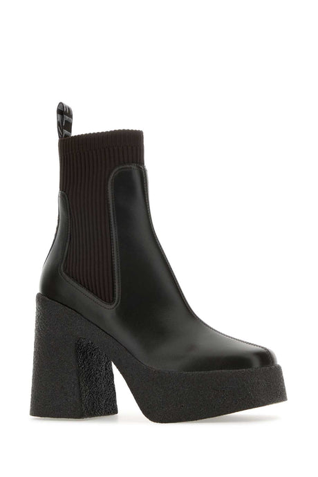 STELLA McCARTNEY Skyla Ankle Boots with Elevated Heel - 11.5 cm