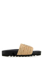 STELLA McCARTNEY Raffia Elyse Mini Slippers for Women