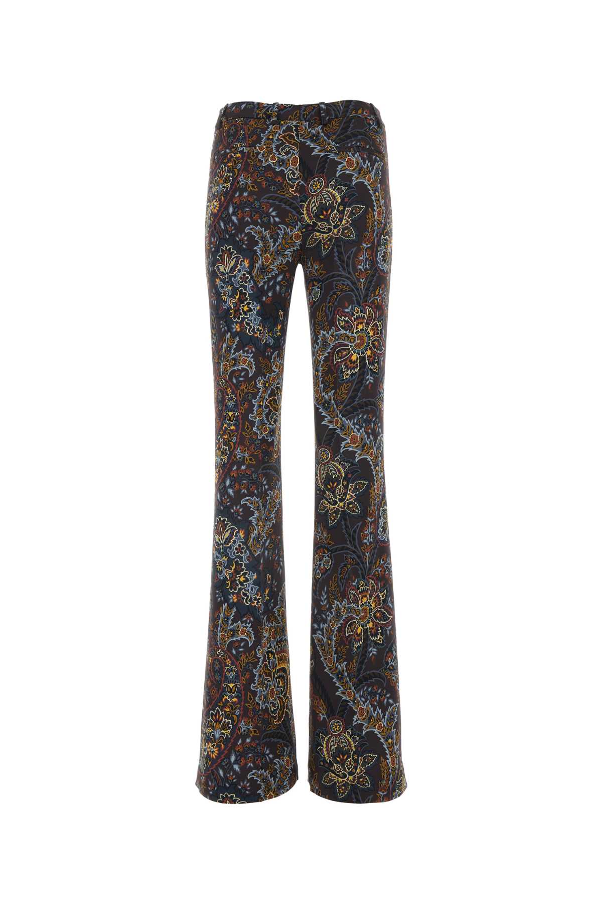 ETRO Printed Stretch Viscose Pants