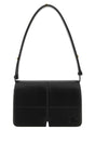 BURBERRY Mini Black Leather Snip Shoulder Handbag