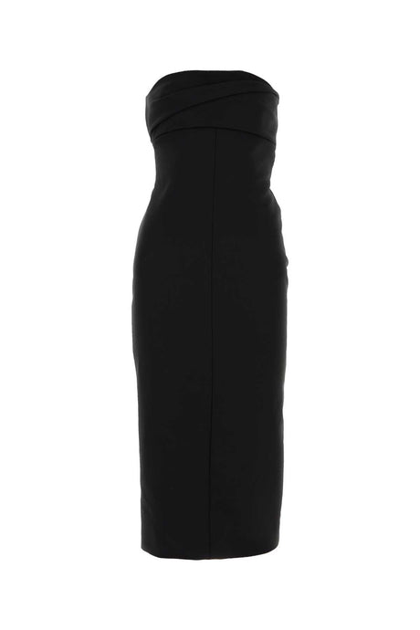 PHILOSOPHY DI LORENZO SERAFINI Chic Black Polyester Blend Dress for Women