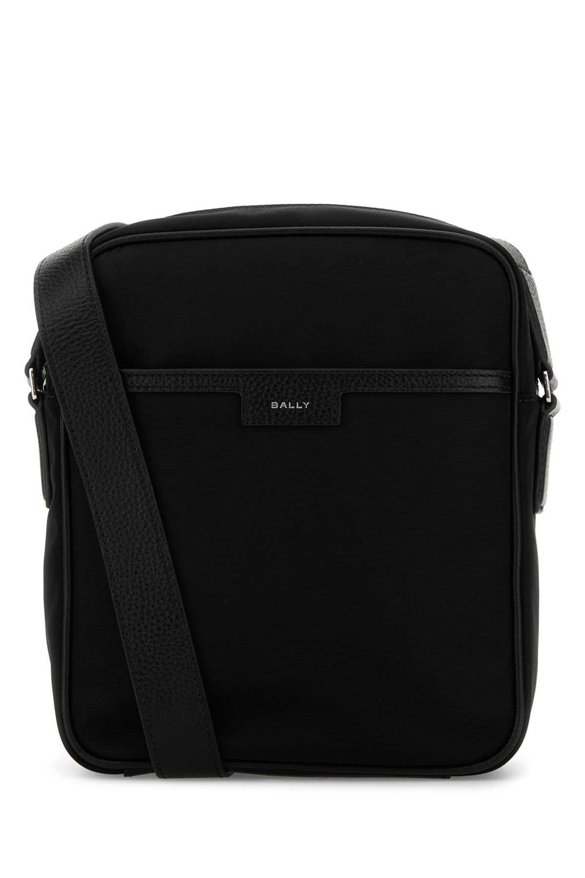 BALLY Mini Black Fabric Crossbody Handbag for Men