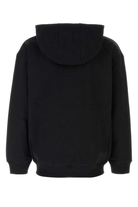 MARINE SERRE Modern Black Cotton Sweatshirt - Perfect for Every Occasion