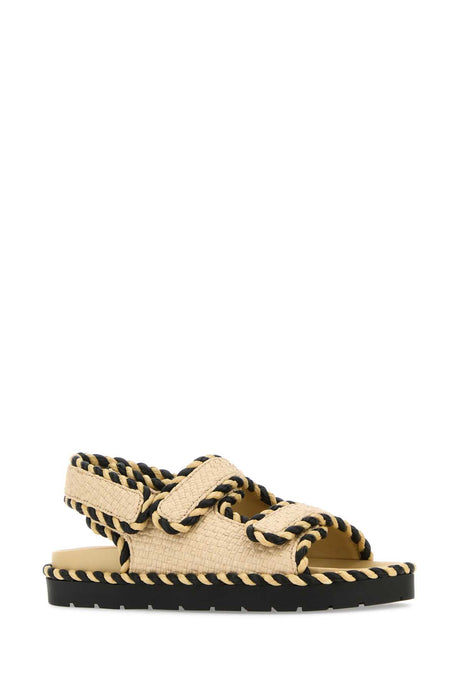 BOTTEGA VENETA Chic Raffia Jack Sandals for Women