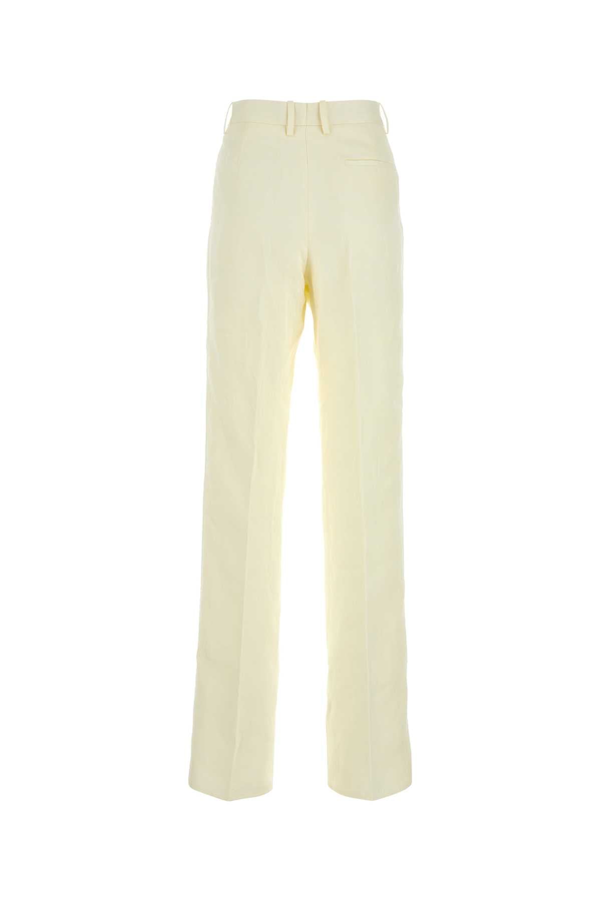 BOTTEGA VENETA Linen Wide-Leg Pants for Modern Women