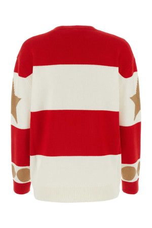 MAX MARA Oversized Embroidered Wool Blend Dirce Sweater