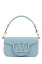 VALENTINO GARAVANI Light Blue Mini Leather Handbag