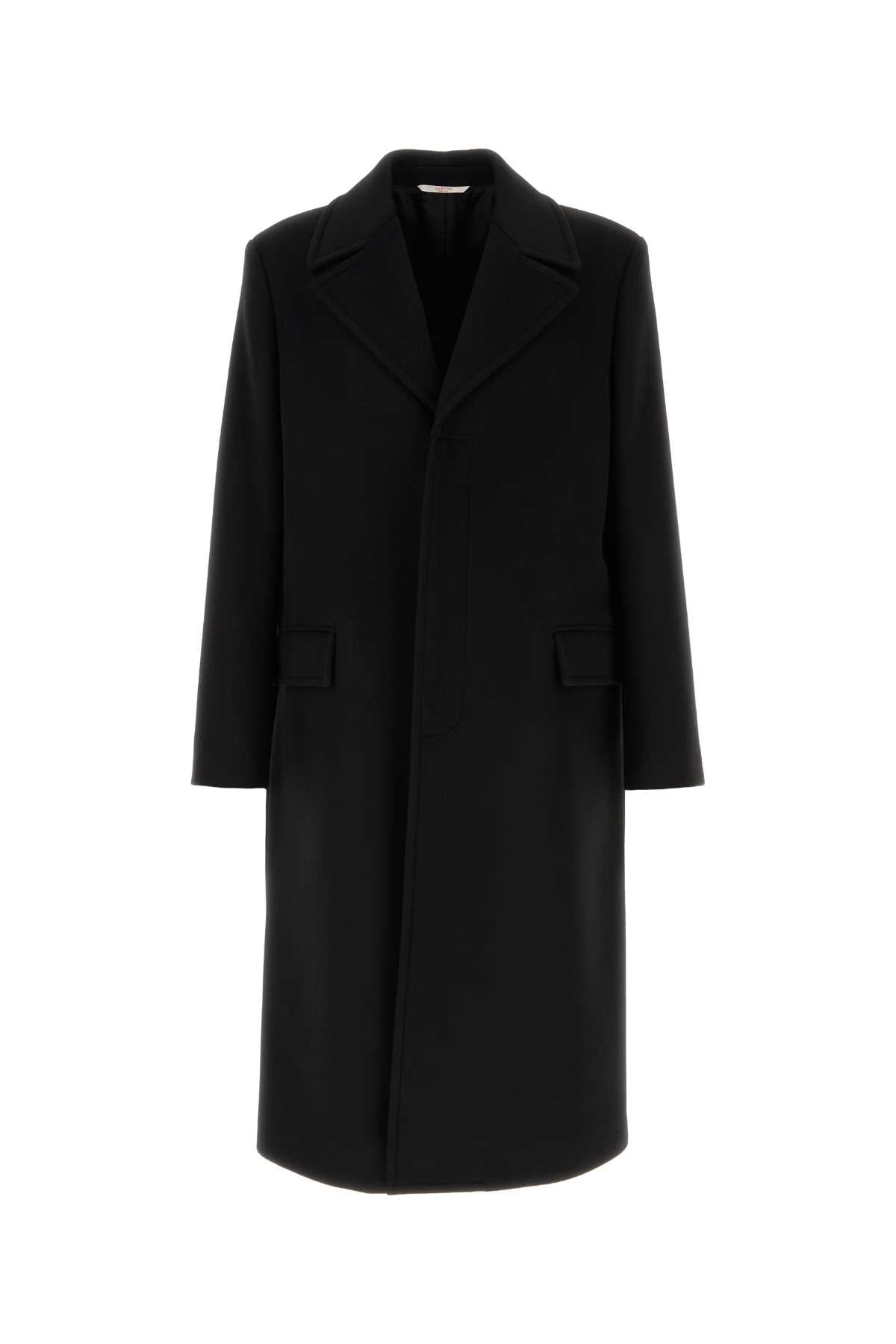 VALENTINO GARAVANI Sophisticated Black Wool Blend Jacket