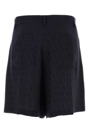 VALENTINO GARAVANI Toile Iconographe Mini Bermuda Shorts