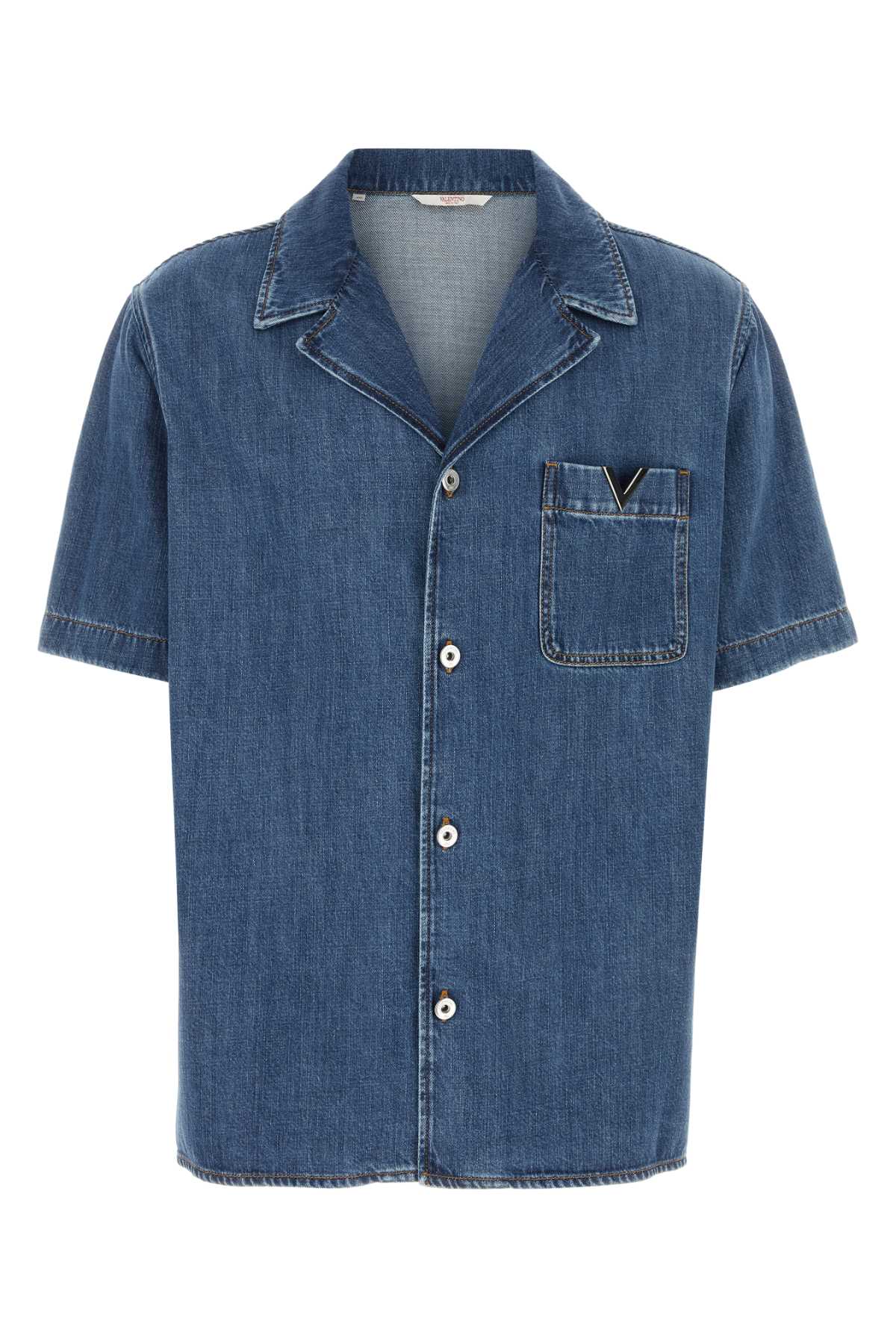 VALENTINO GARAVANI Classic Denim Shirt for Men