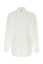 VALENTINO GARAVANI Essential White Poplin Shirt for Men