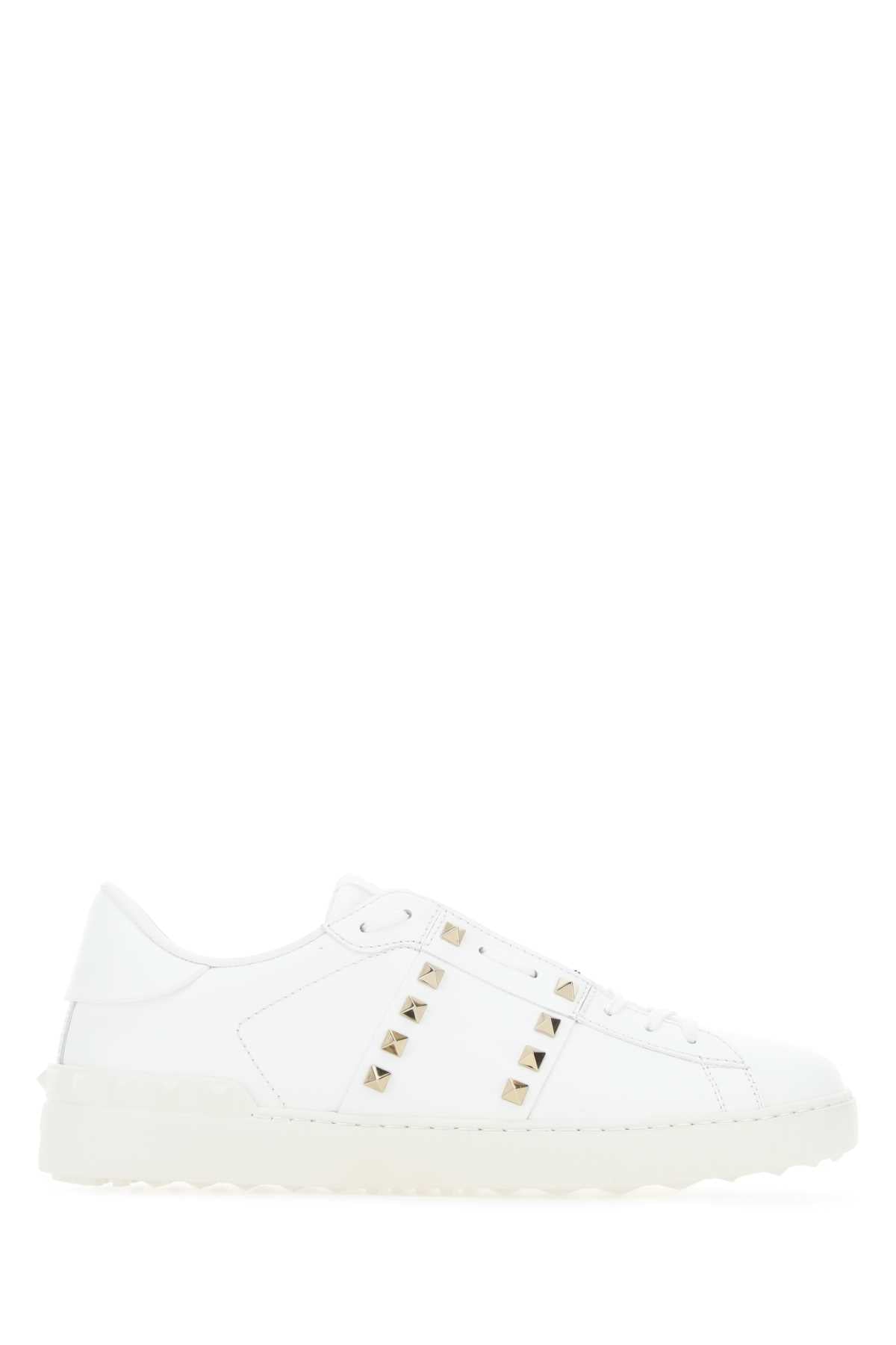 VALENTINO GARAVANI Men's Rockstud Untitled Sneakers - Classic White