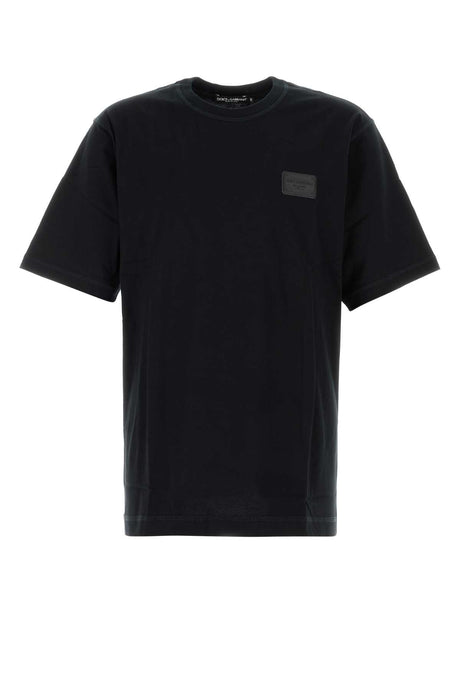 DOLCE & GABBANA Premium Cotton T-Shirt for Men