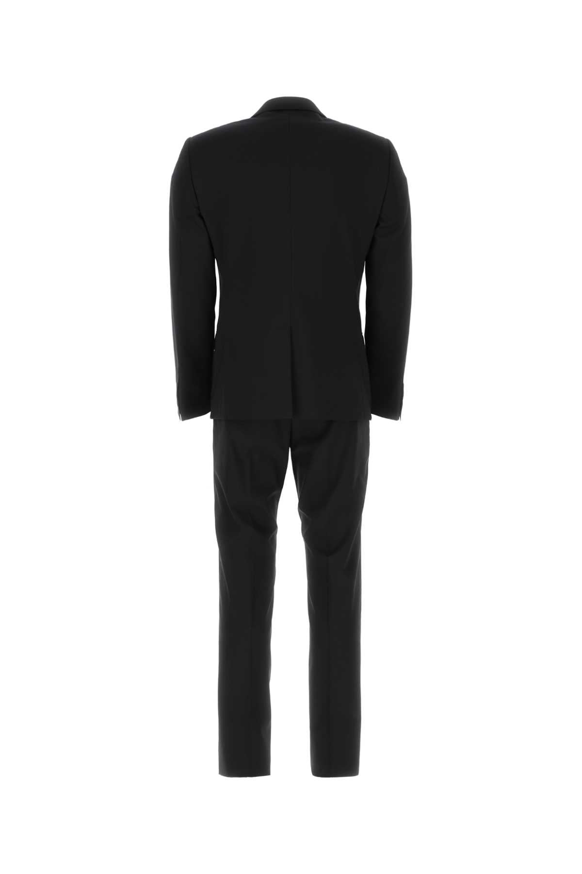 DOLCE & GABBANA Black Stretch Wool Tuxedo for Men