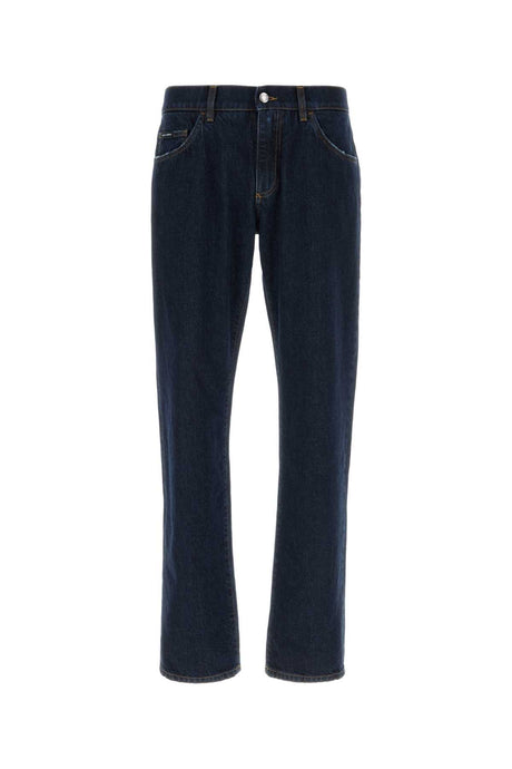 DOLCE & GABBANA Premium Denim Jeans for Men - Classic Fit