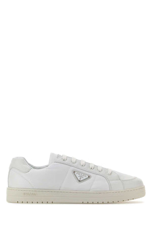 PRADA Recycled Fabric and Leather Downtown Sneaker for Him