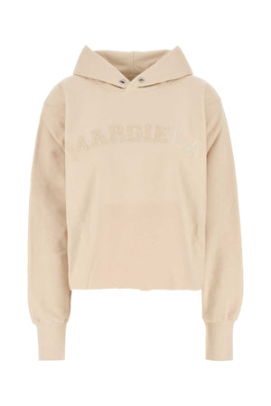 MAISON MARGIELA Cream Cotton Sweatshirt for Women