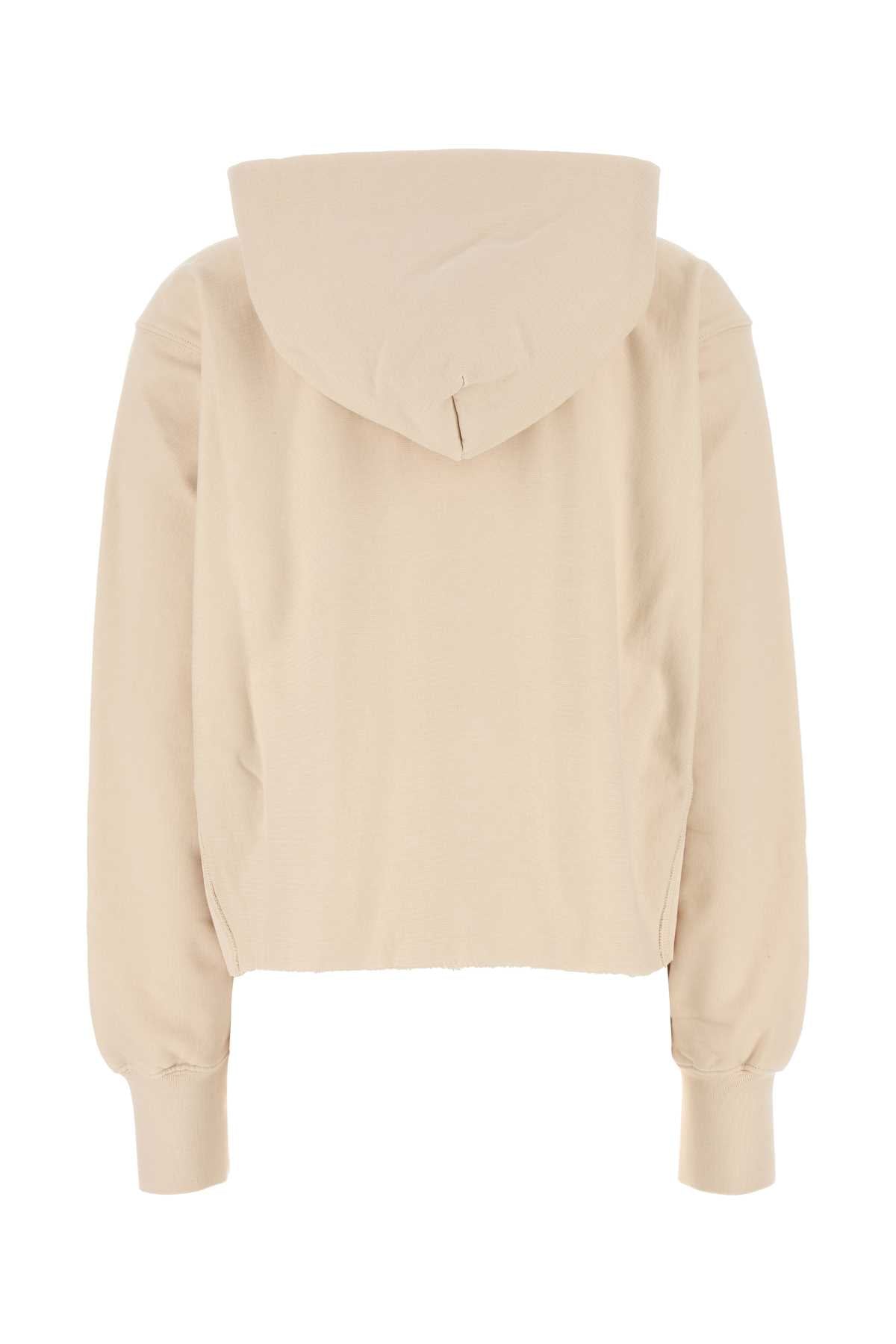 MAISON MARGIELA Cream Cotton Sweatshirt for Women