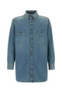 MAISON MARGIELA Light Blue Denim Shirt for Men - Spring 2024