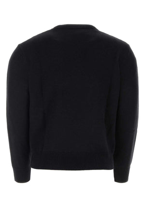 DSQUARED Stylish Black Wool Sweater for Men