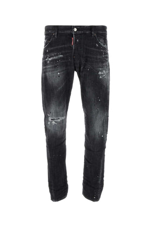 DSQUARED Stretch Denim Sexy Twist Jeans for Men - 24W