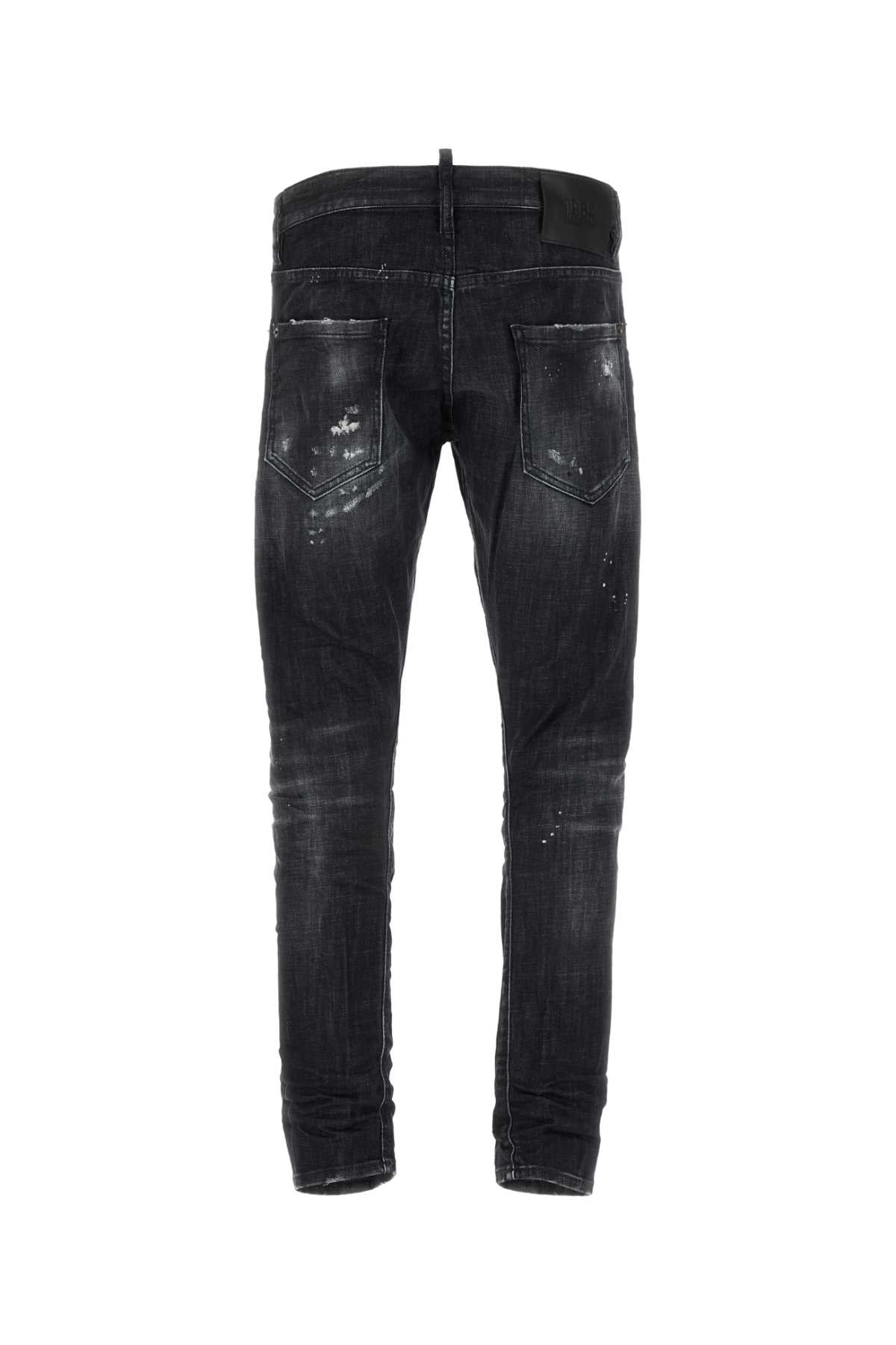 DSQUARED Stretch Denim Sexy Twist Jeans for Men - 24W