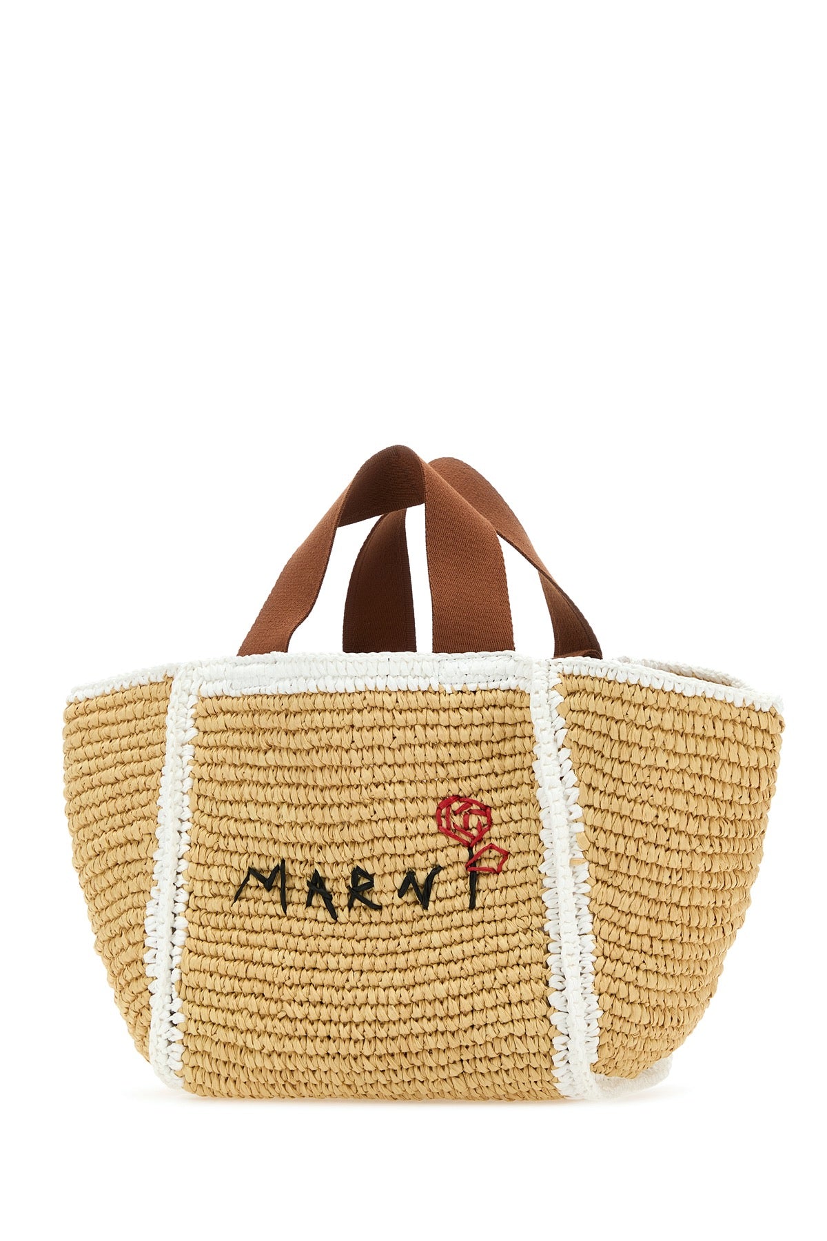 MARNI Raffia Shopping Handbag - Spacious 37cm x 23cm Design