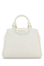 GIVENCHY Mini Ivory Leather Antigona Cube Handbag