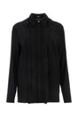 VERSACE Elegant Black Crepe Shirt for Women