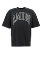 AMIRI Oversized Black Cotton T-Shirt for Men