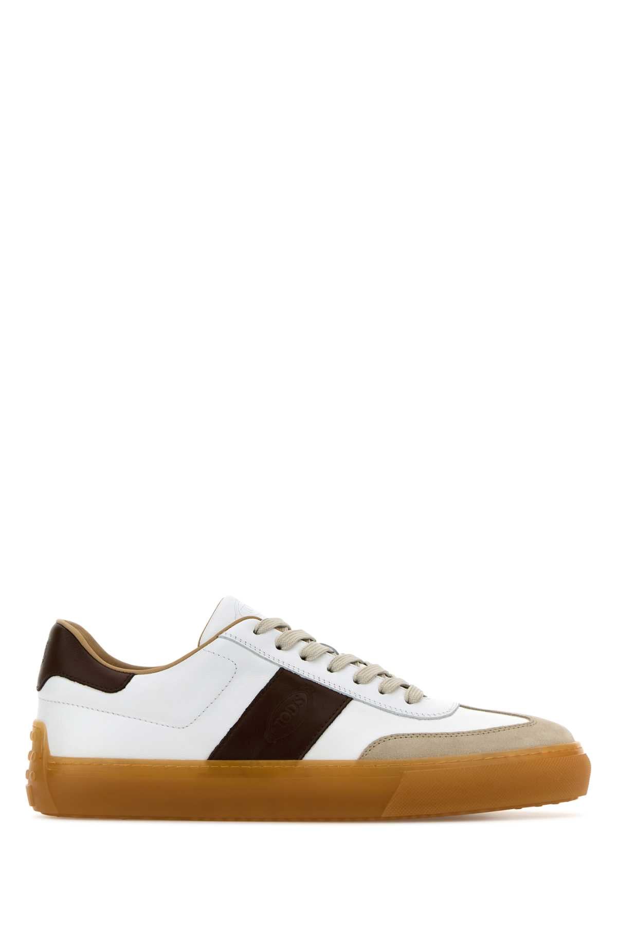 TOD'S Multicolor Leather Sneaker