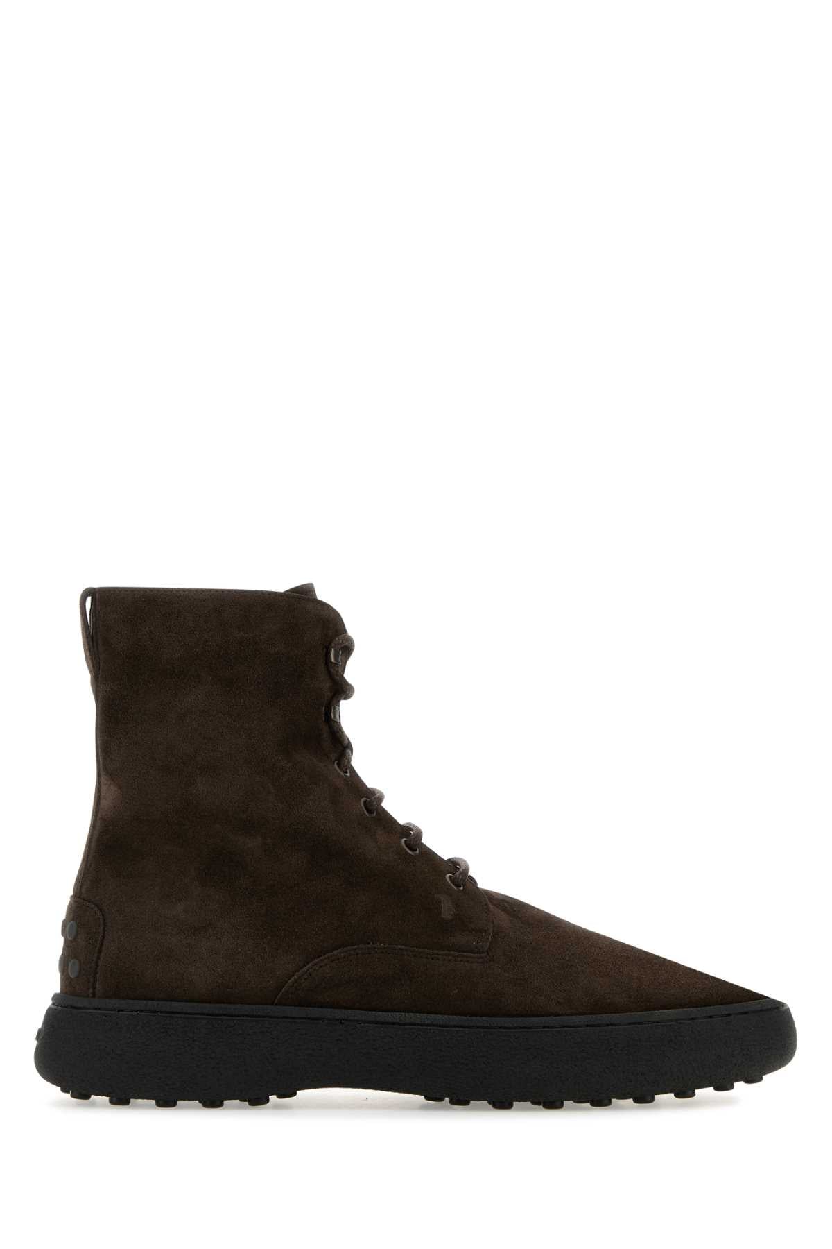 TOD'S Suede Ankle Boots for Men