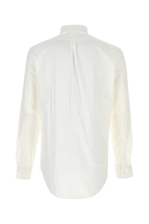 GIVENCHY Classic Fit White Poplin Shirt for Men