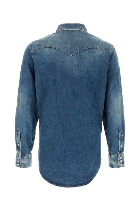 GIVENCHY Stylish Denim Shirt for Men