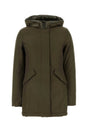 WOOLRICH Army Green Cotton Down Jacket