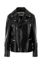 JIL SANDER Women’s Classic Black Leather Jacket