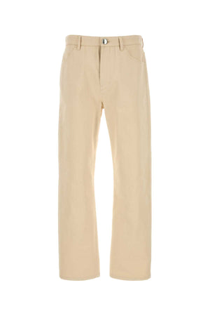 JIL SANDER Classic Sand Denim Jeans for Men