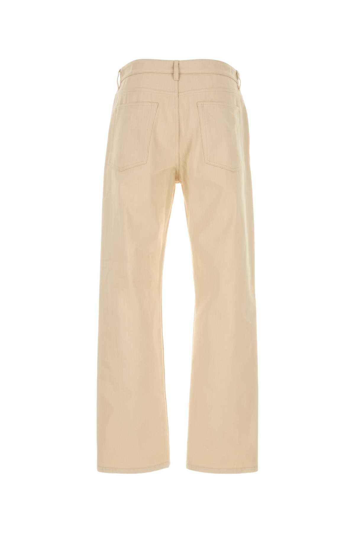 JIL SANDER Classic Sand Denim Jeans for Men