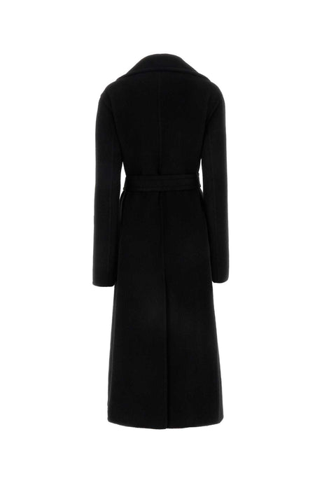 JIL SANDER Luxe Black Llama Blend Jacket for Women